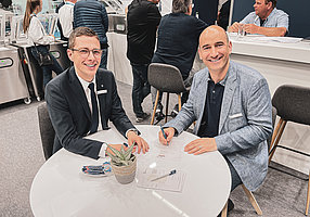 Maxi Imbach und Alvin Baer von Maprod
