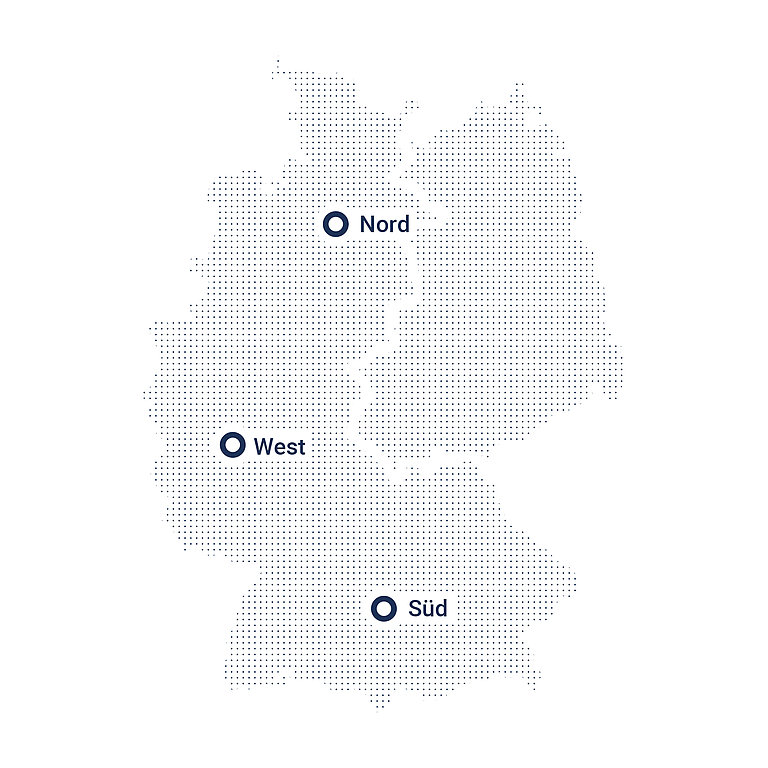 1967 Aufbau regionaler Handelsvertretungen in Deutschland 